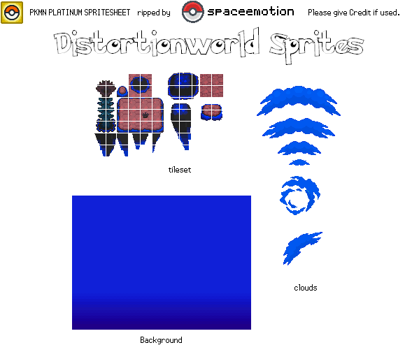 Pokémon Platinum - Distortion World