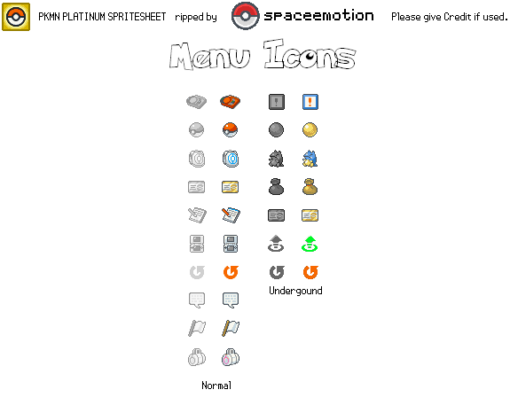 Menu Icons