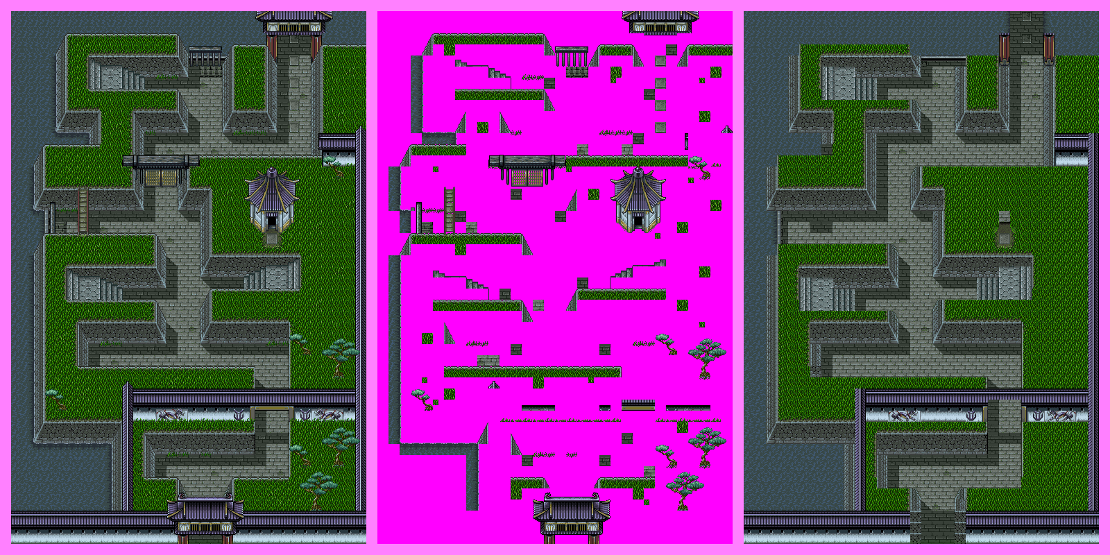 Tengai Makyou Zero / Far East of Eden Zero (JPN) - Royal Dragon Castle 03 (Exterior)