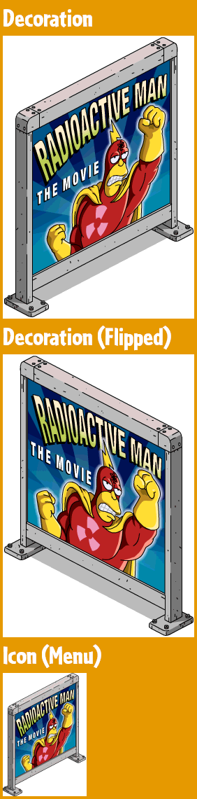 Radioactive Man Billboard
