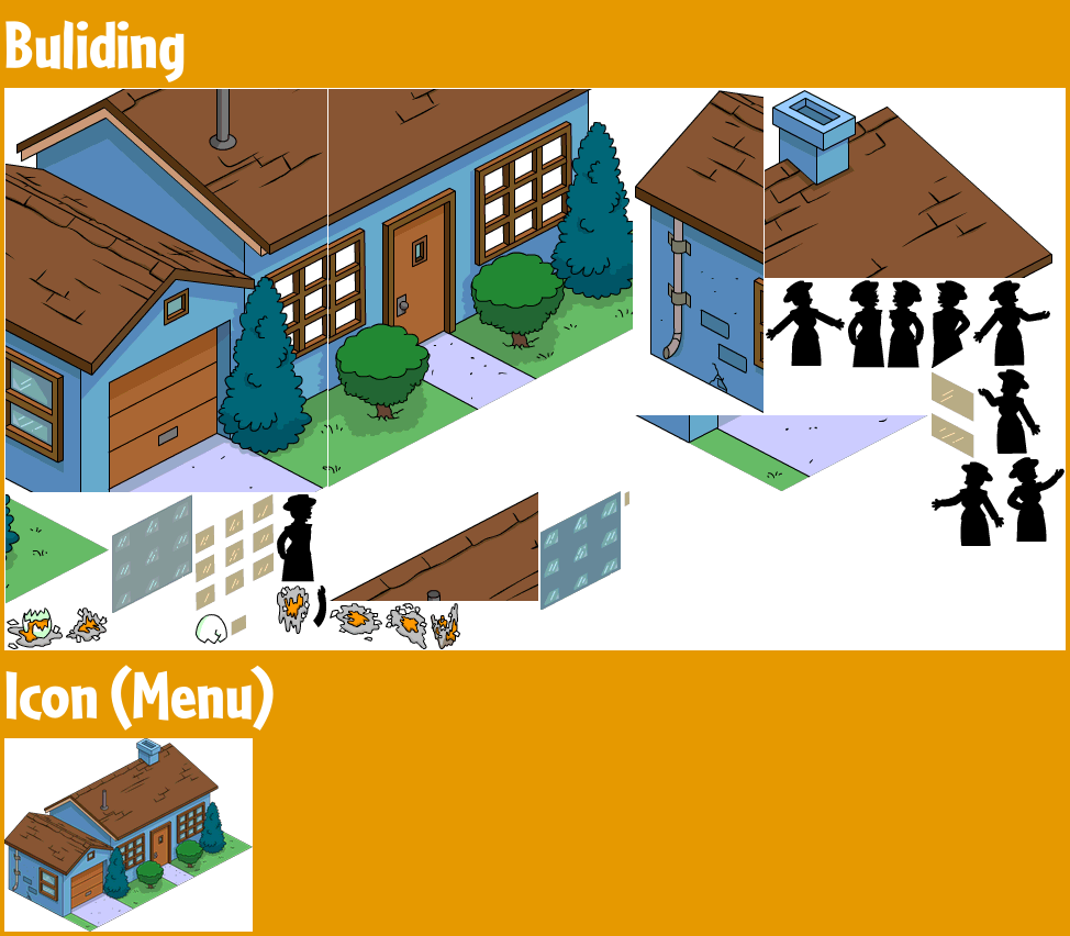 The Simpsons: Tapped Out - Blue House
