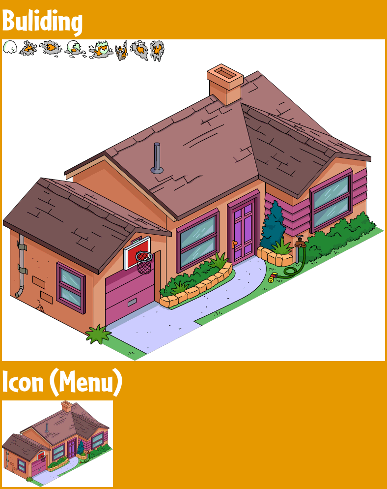 The Simpsons: Tapped Out - Orange House