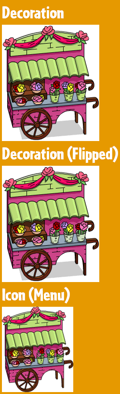 The Simpsons: Tapped Out - Lovely Flower Cart
