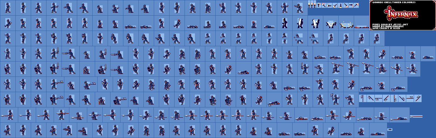 Guards (Helltaker Colors)