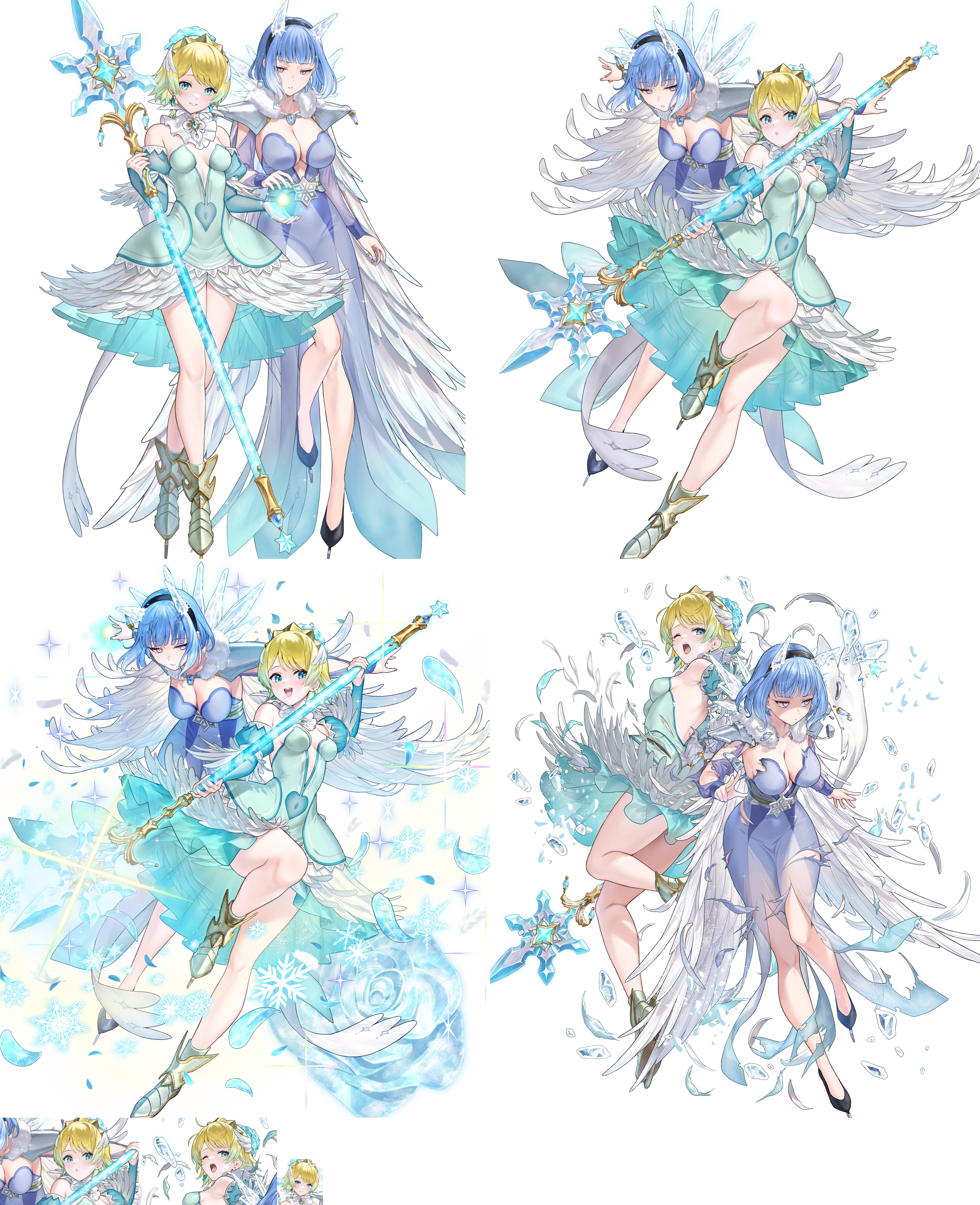 Fire Emblem: Heroes - Fjorm & Nifl (Icy Invitation)