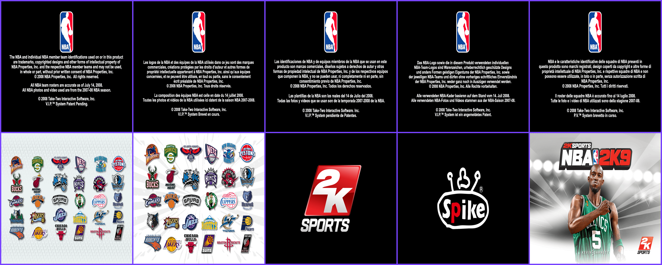 Copyright & Title Screens