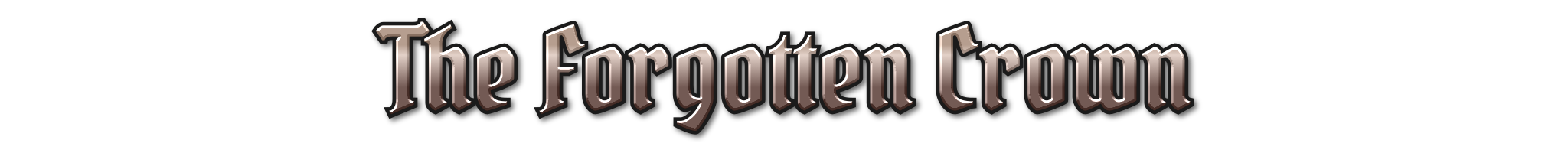 The Forgotten Crown Logo