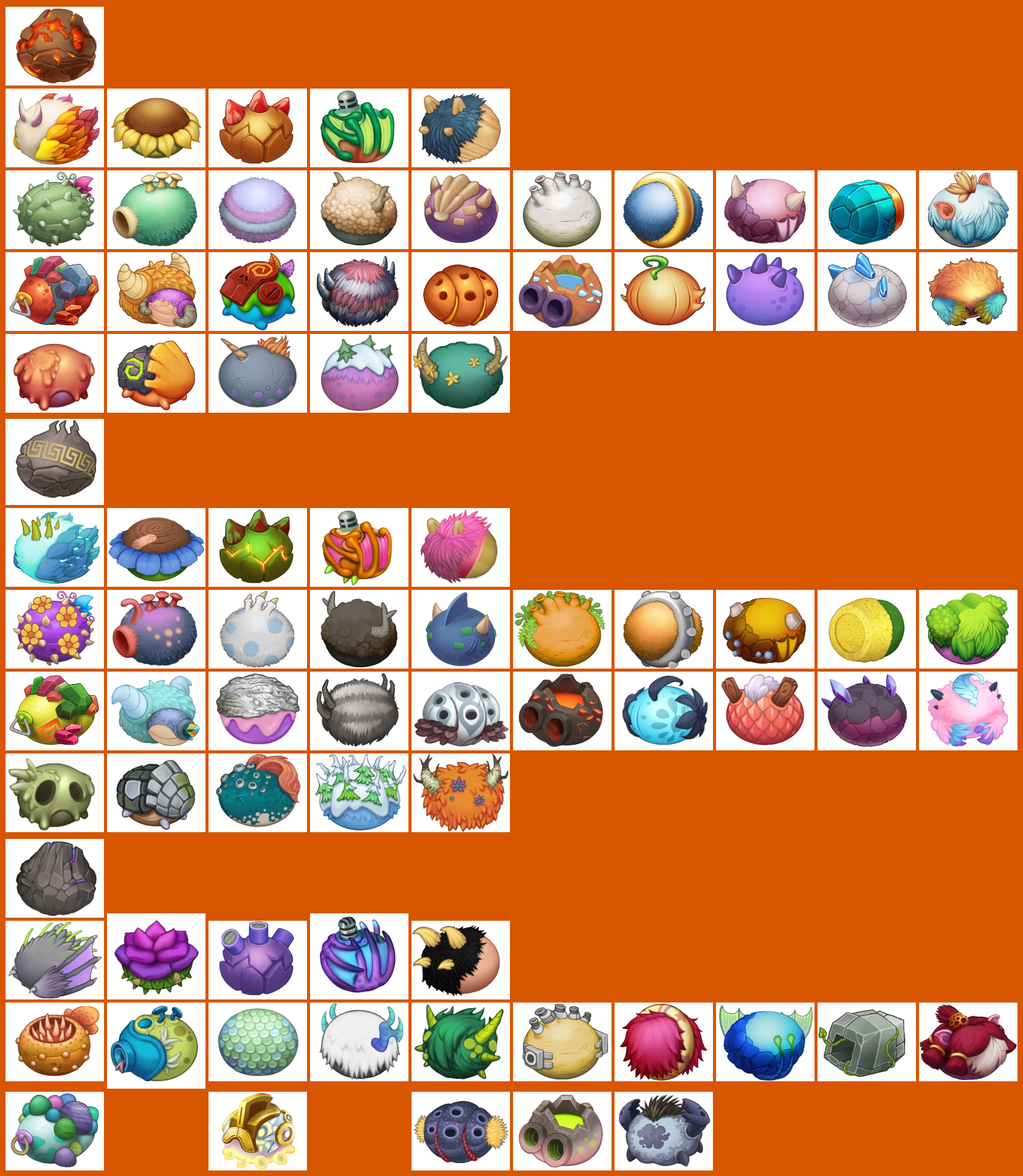 My Singing Monsters - Fire Eggs