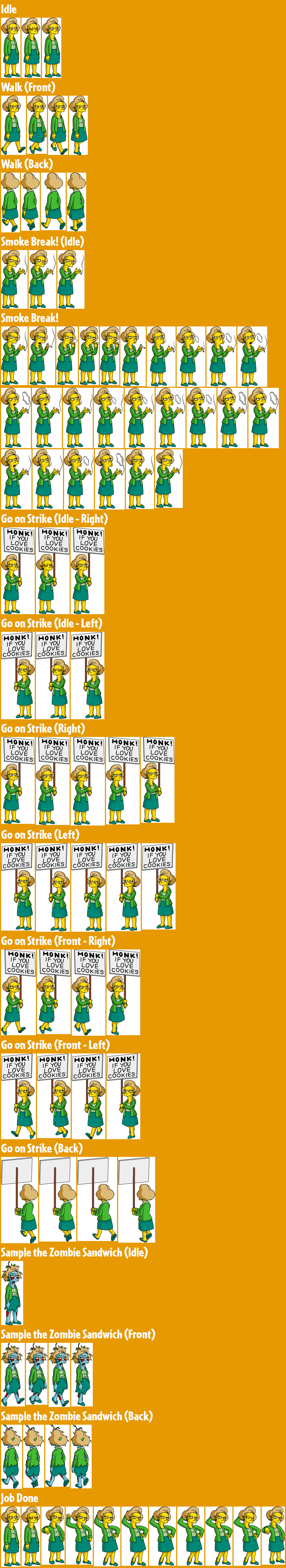 The Simpsons: Tapped Out - Mrs. Krabappel