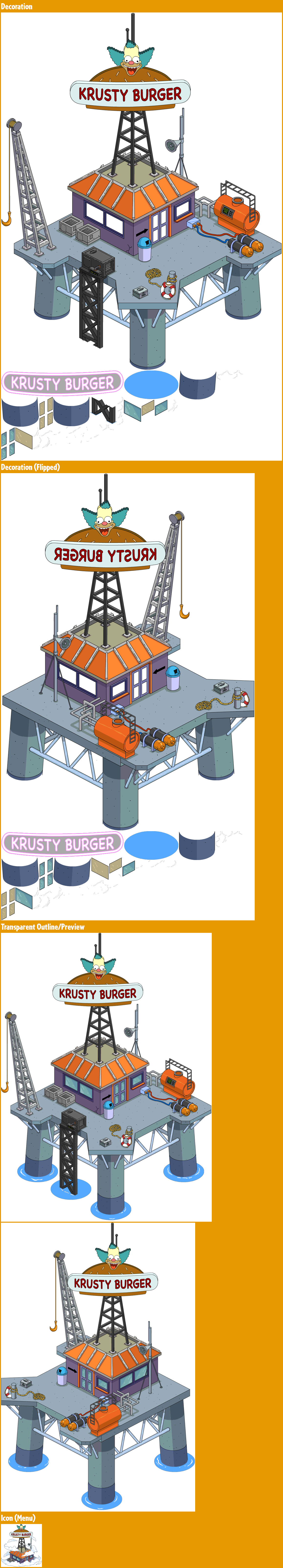 Krusty Burger Oil Rig