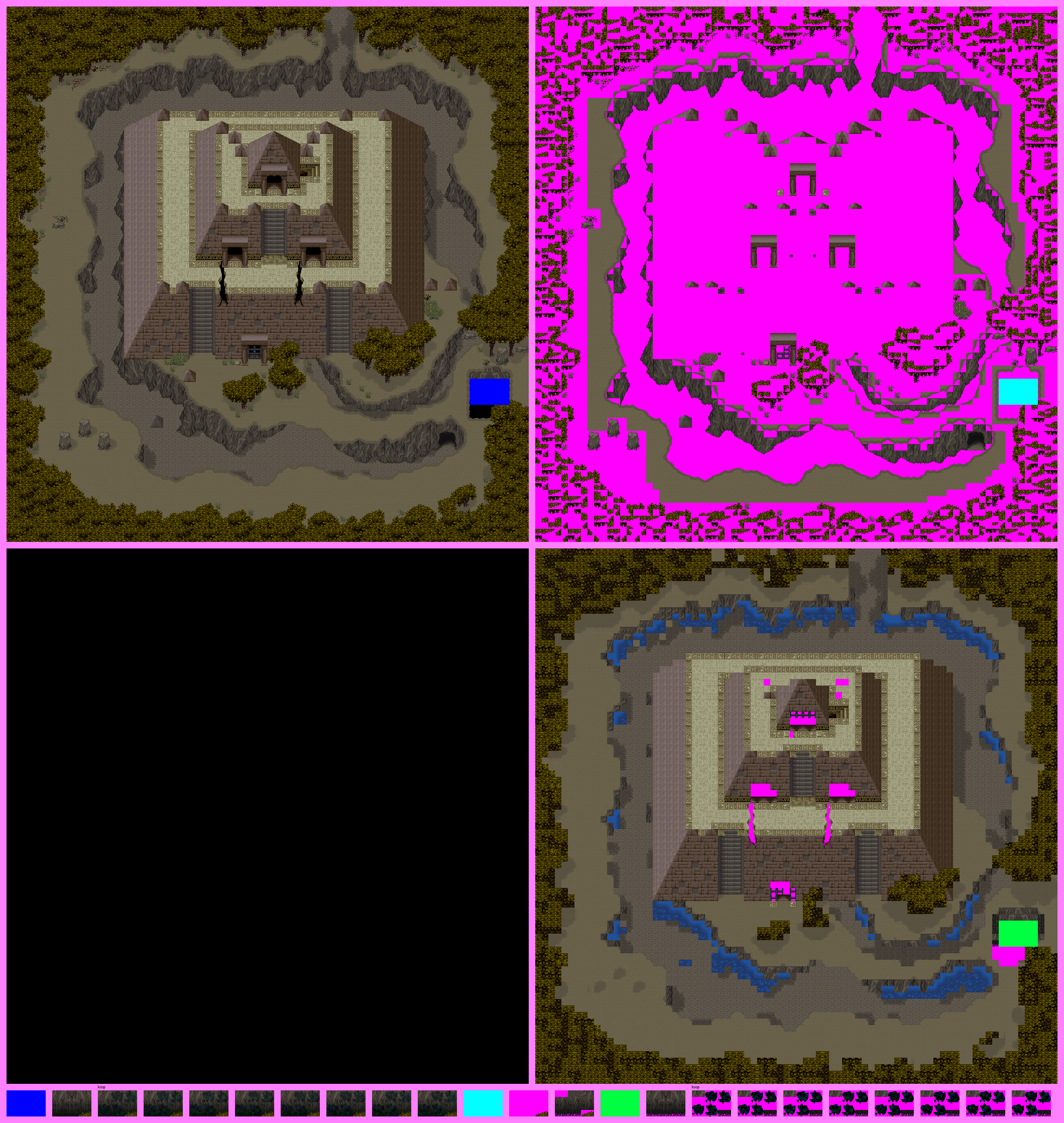 Secret of Evermore - Great Pyramid (Dry Exterior)