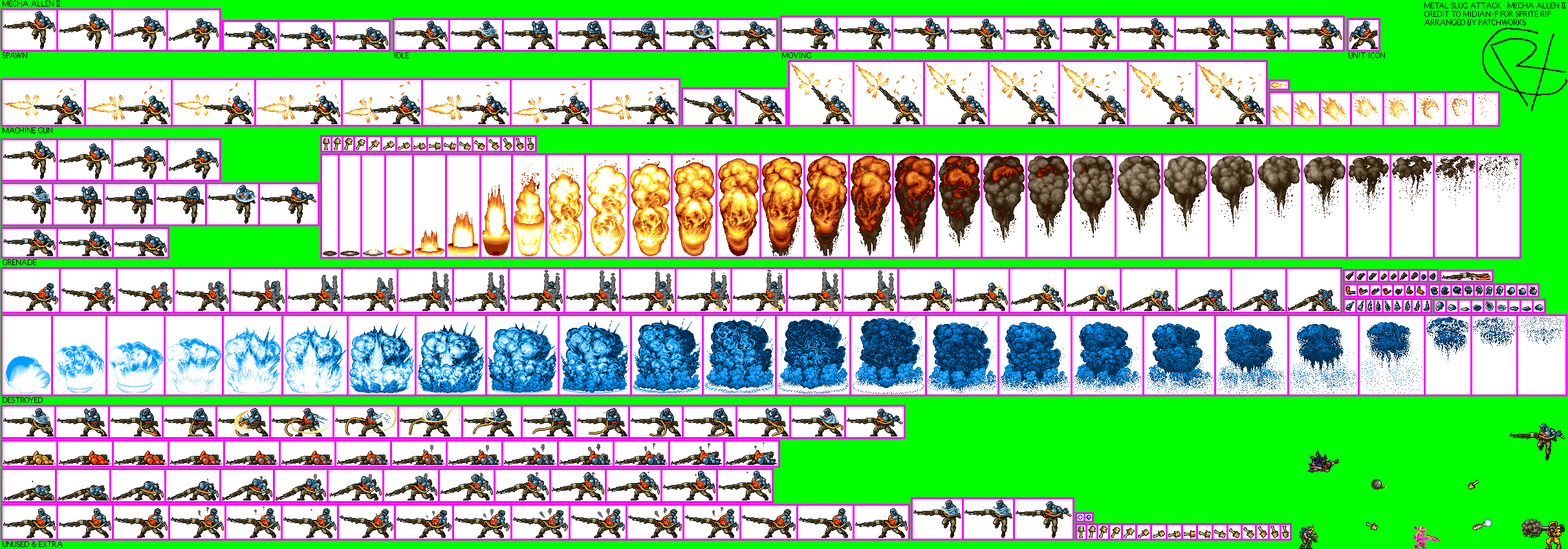Metal Slug Attack - Mecha Allen II