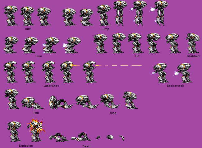 Streets of Rage 3 - P-1 Bot