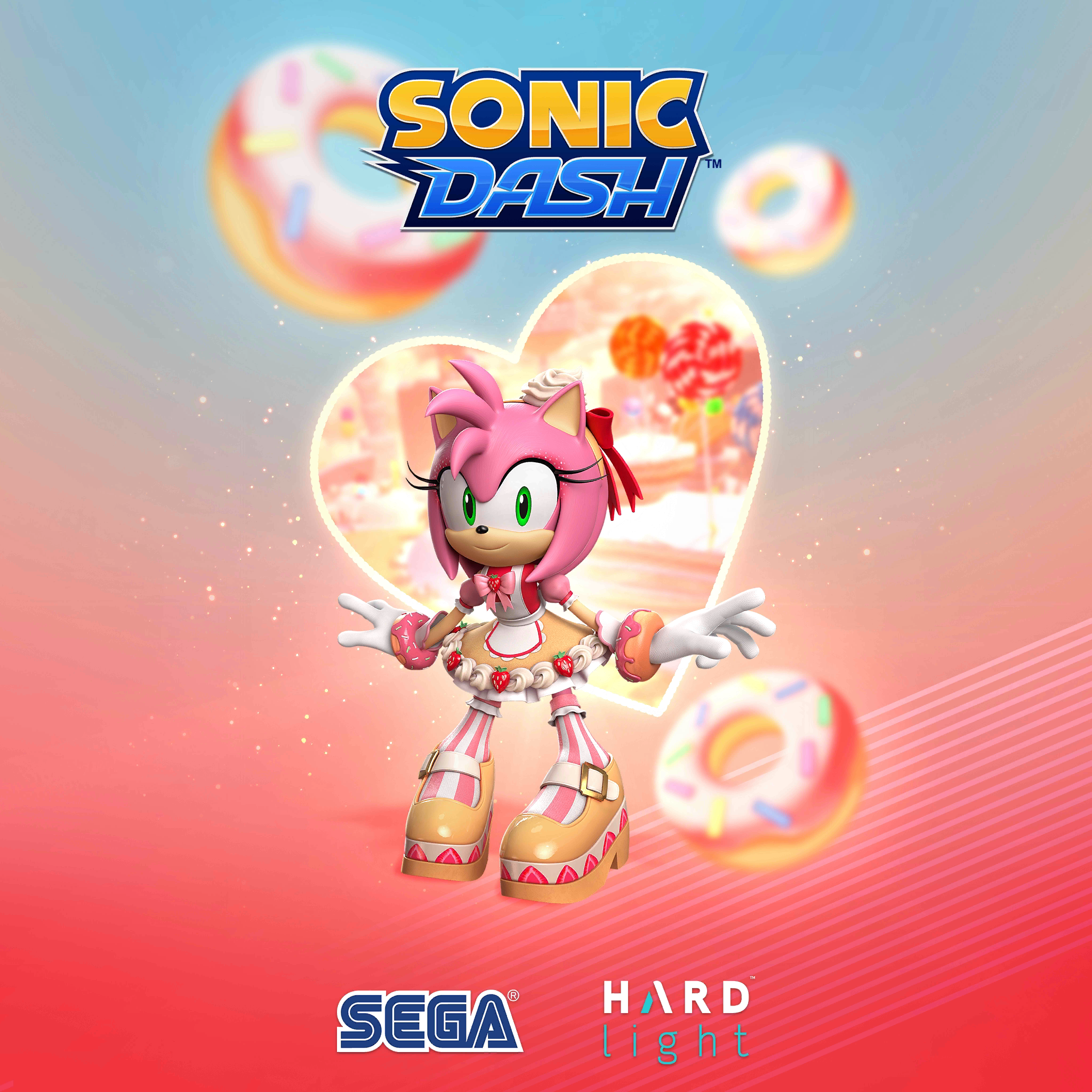 Sonic Dash - Splash Screen (Dulce Amy)