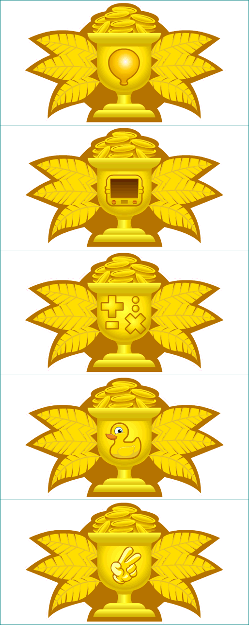 Family & Friends Party - Challenge Trophies
