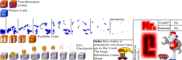 Crash Bandicoot 2: N-Tranced - Crates