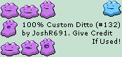 Pokémon Generation 1 Customs - #132 Ditto