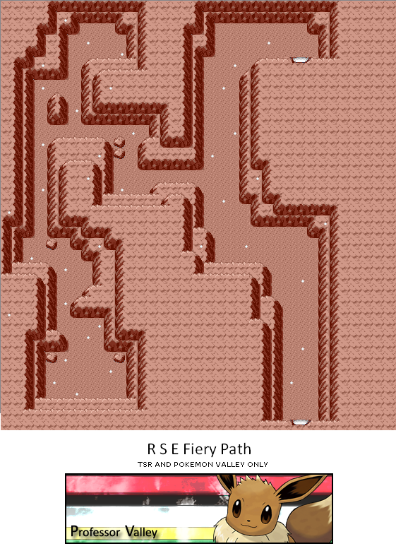 Pokémon Ruby / Sapphire - Fiery Path