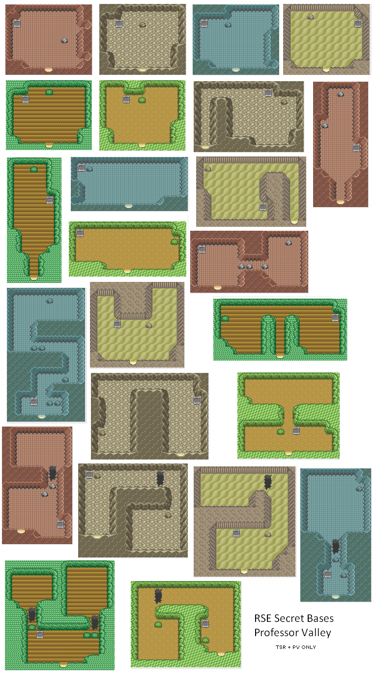 Pokémon Ruby / Sapphire - Secret Bases