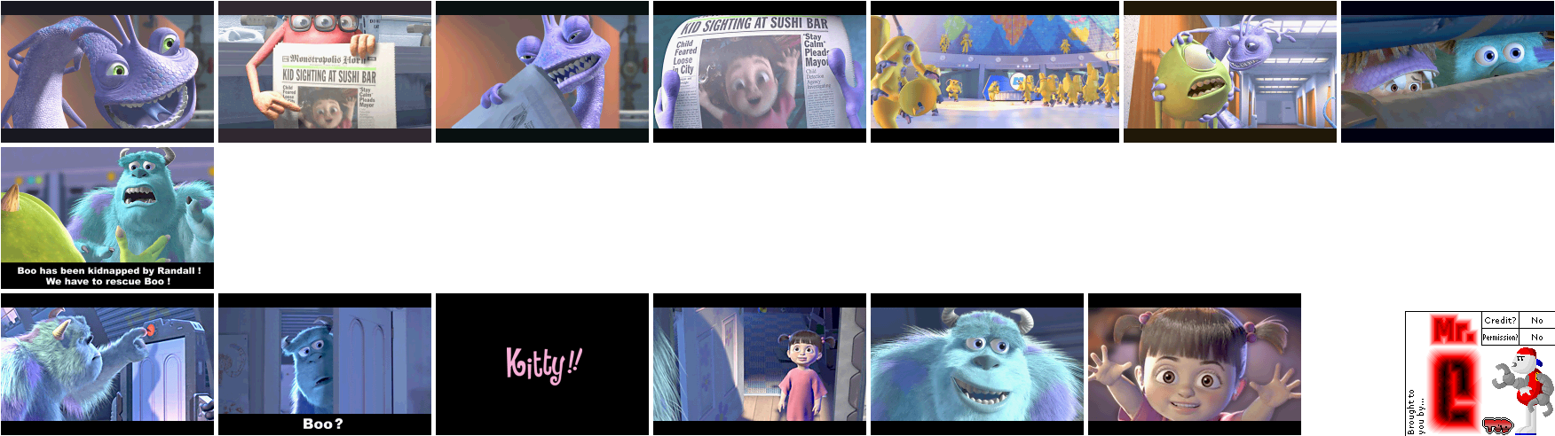 Monsters, Inc. - Cutscenes