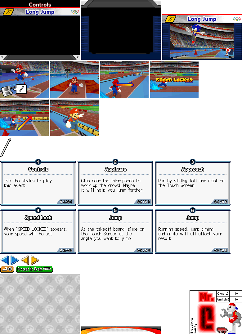 Long Jump Instructions