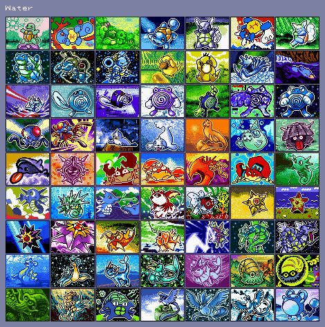 Pokémon Cards (Water)