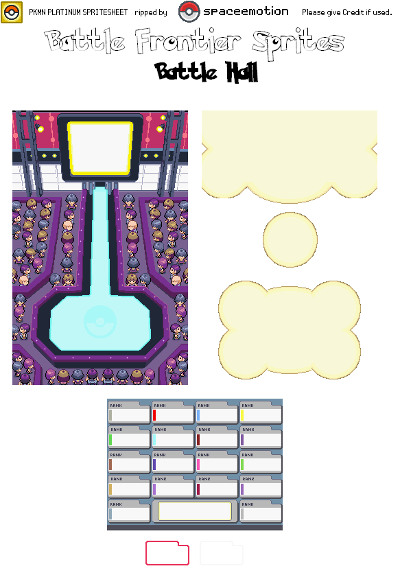 Pokémon Platinum - Battle Frontier Battle Hall