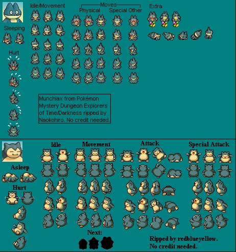 Munchlax & Snorlax