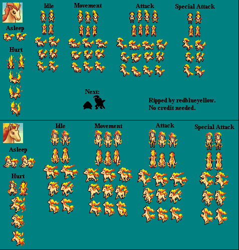 Ponyta & Rapidash