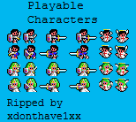 Playable Characters