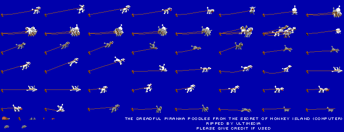 The Secret of Monkey Island - Piranha Poodles