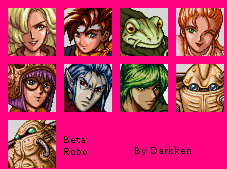 Chrono Trigger: Crimson Echoes / Flames of Eternity (Hack) - Portraits