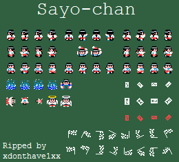 Kiki Kaikai (MSX2) - Sayo-chan