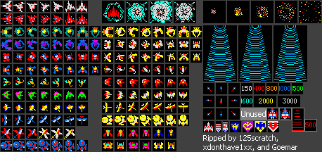 Galaga - General Sprites