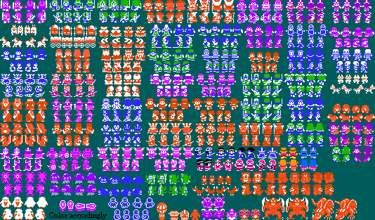 Dragon Warrior 4 - Overworld Characters