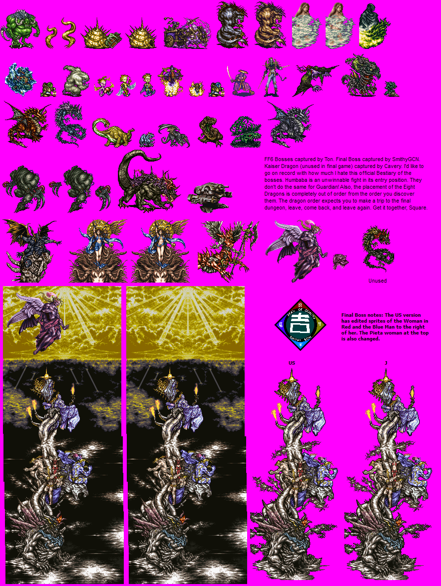 Final Fantasy 6 - Bosses (World of Ruin)