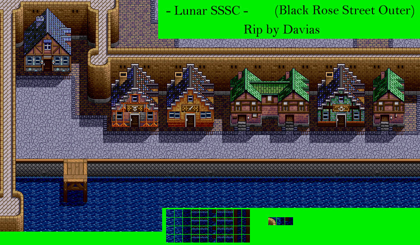 Lunar: Silver Star Story Complete - Black Rose Street Outer