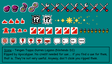 Tengen Toppa Gurren Lagann - Icons