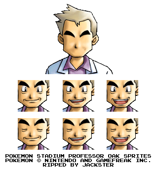 Pokémon Stadium - Professor Oak