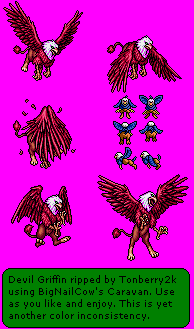 Shining Force 2 - Devil Griffin