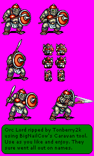 Shining Force 2 - Orc Lord