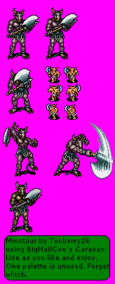 Shining Force 2 - Minotaur