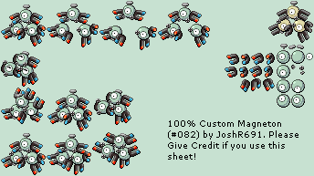 Pokémon Generation 1 Customs - #082 Magneton