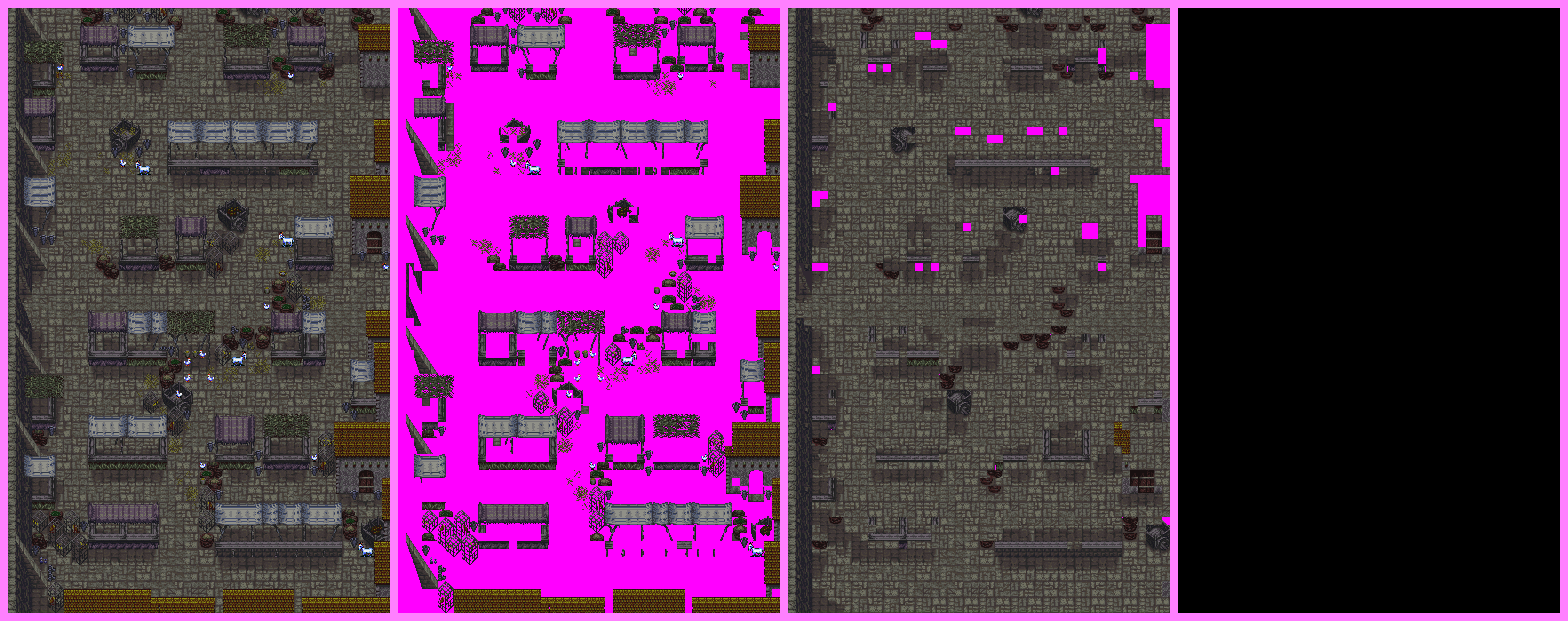 Secret of Evermore - Nobilia (Empty Marketplace)