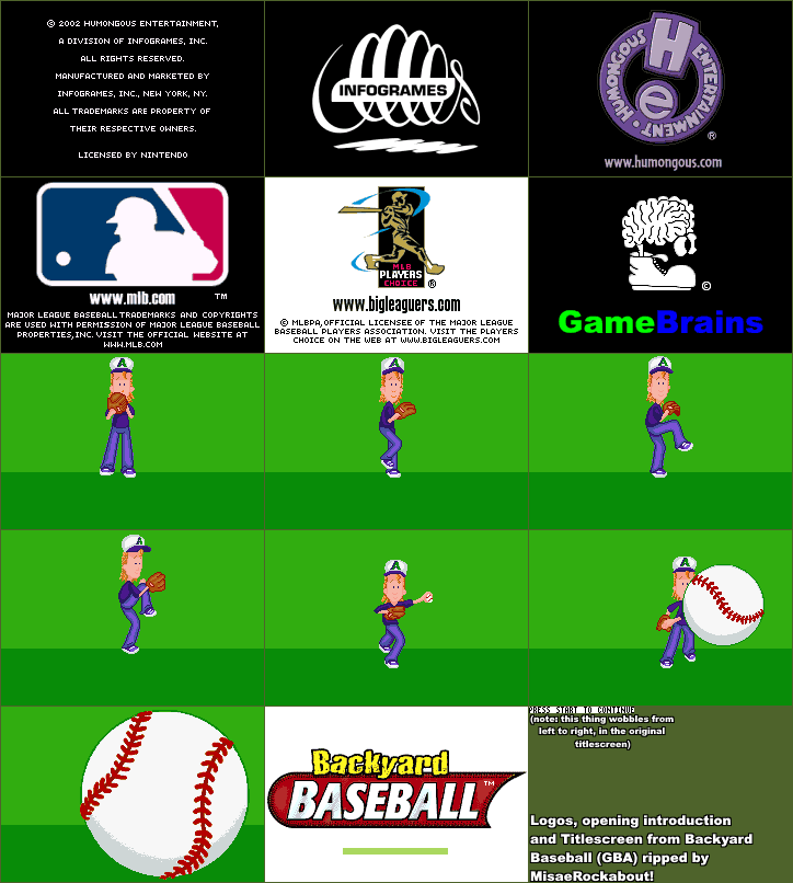 Logos, Opening and Title Screen