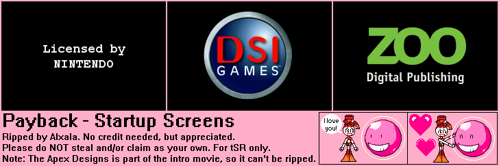Startup Screens