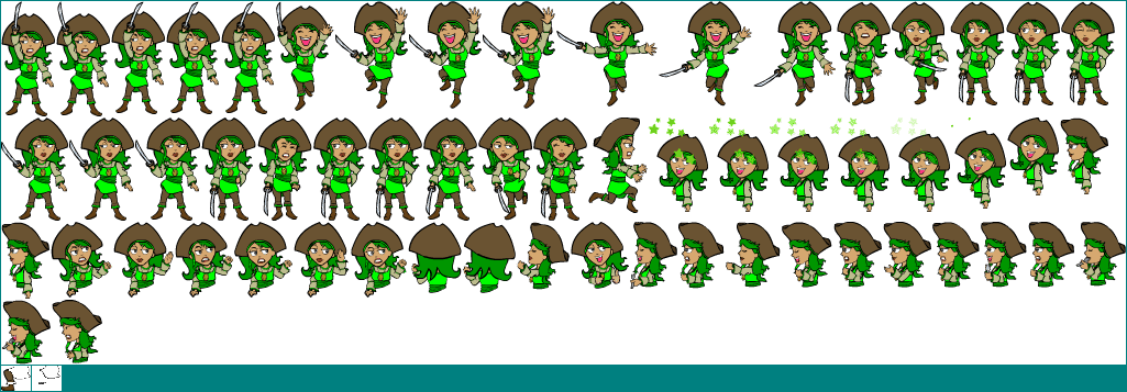 Diner Dash: Hometown Hero - Pirate (Young Lady)