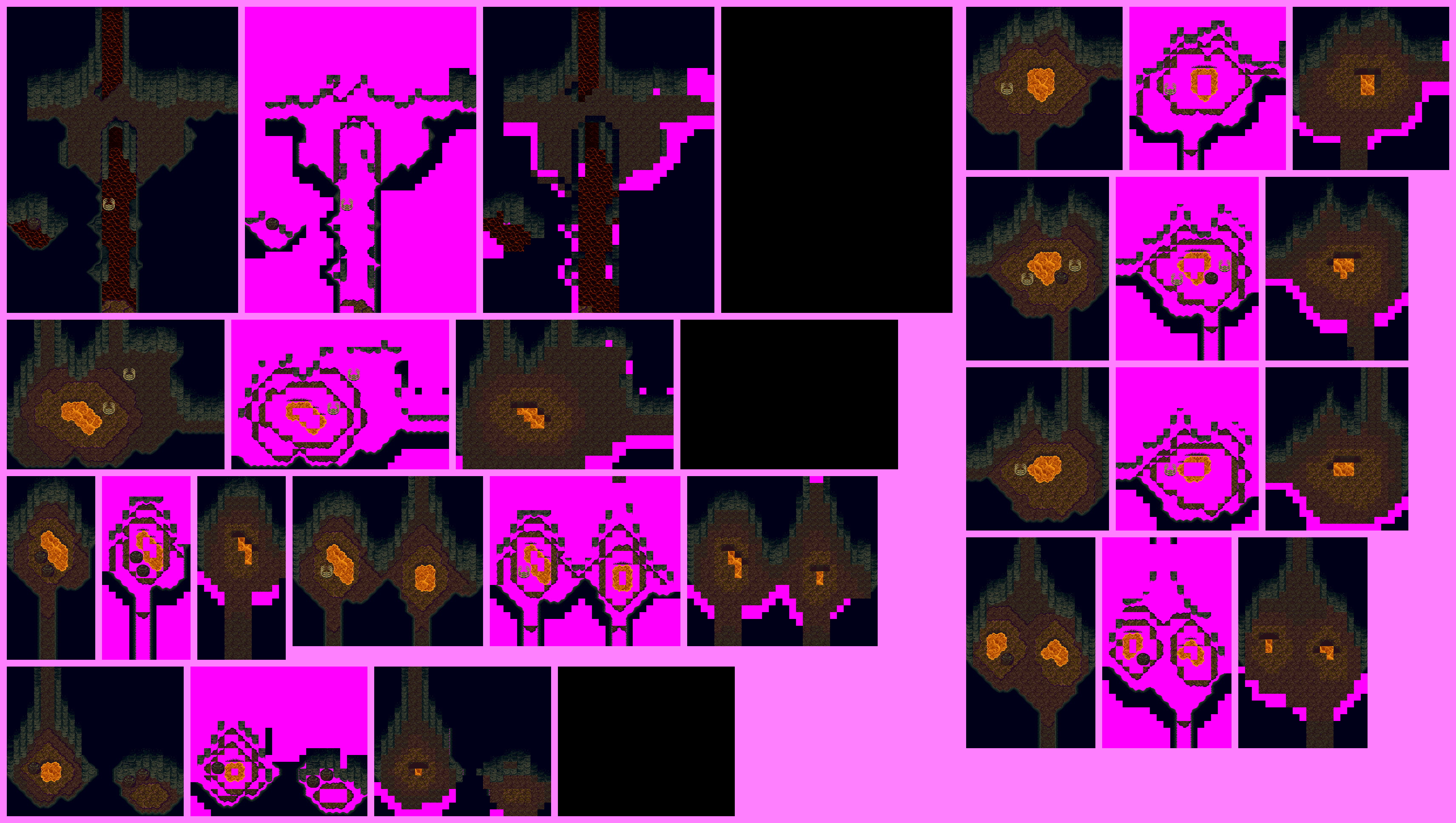 Secret of Evermore - Volcano Grotto (Tunnel System)