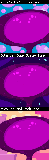 Numbers on the Run - Level Select Backgrounds