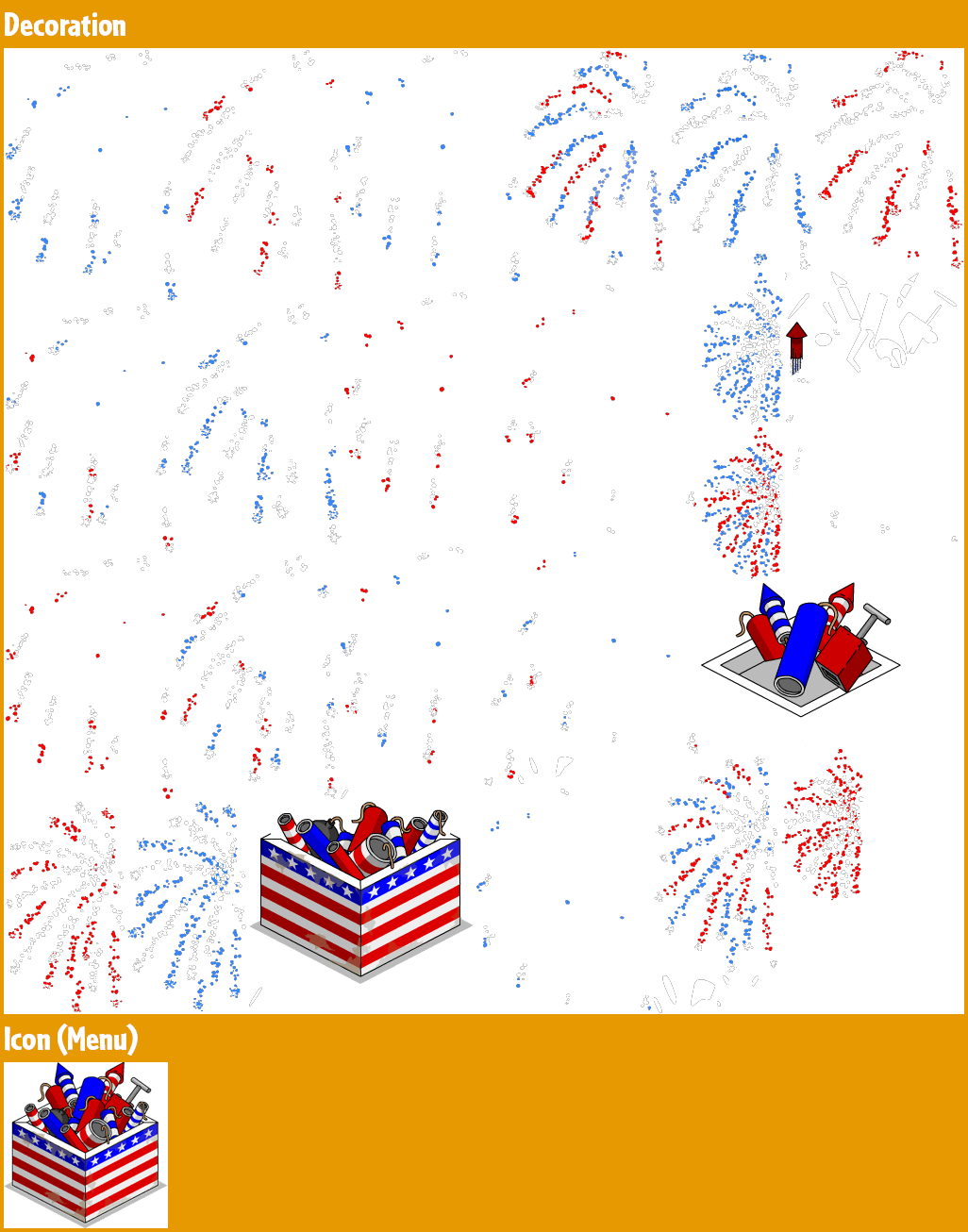 Patriotic Box of Fireworks